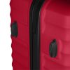  Pevný kufor Peterson červený 55 × 38 × 23 cm