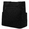 Rovicky R-Tz-01-2417 Black W07 fekete állat mintás shopper táska 30 x 28 x 15 cm