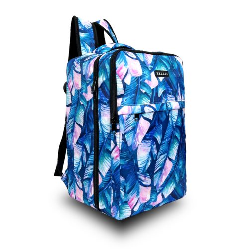  Zellia Hz-104 Y464-1 rastlinný vzor WizzAir Ryanair batoh na príručnú batožinu vodeodolný 40 x 25 x 20 cm