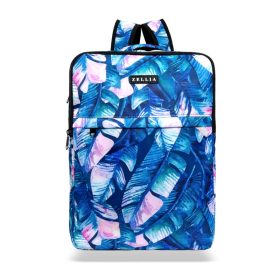    Zellia Hz-104 Y464-1 rastlinný vzor WizzAir Ryanair batoh na príručnú batožinu vodeodolný 40 x 25 x 20 cm