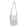  Biela dámska bočná taška Zellia 21 × 18 cm
