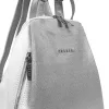  Dámsky batoh Zellia Hz-119 bielo-striebornej farby 33 x 25 x 14 cm
