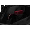  Rovicky R-Tz-01-2356 Čierna nákupná taška W01 s mramorovým vzorom 30x 28 x 15 cm