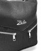  Čierna dámska taška cez rameno Zellia, bočná taška 38 × 25 cm