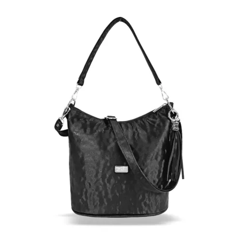  Dámska taška cez rameno Zellia Zvn22032 čierna - F3Ndy -