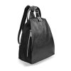  Dámsky batoh Zellia Hz-119 bielo-striebornej farby 33 x 25 x 14 cm