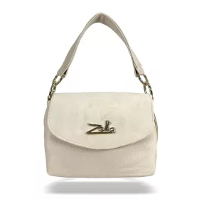    Dámska crossbody kabelka Zellia 25101 béžová - semišová -