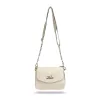  Dámska crossbody kabelka Zellia 25101 béžová - semišová -