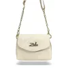  Dámska crossbody kabelka Zellia 25101 béžová - semišová -