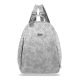  Zellia Zvn24003 Grey - Ocelot - dámsky batoh 34 x 27 x 13 cm