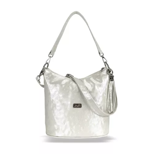  Dámska kabelka cez rameno Zellia Zvn22032 svetlo zlatá - F3Ndy -