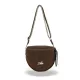  Dámska crossbody kabelka Zellia 21028 hnedá semišová 23 x 23 x 11 cm