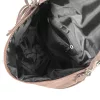  Dámska crossbody kabelka Zellia 21028 hnedá semišová 23 x 23 x 11 cm