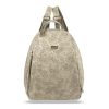  Zellia Zvn24003 béžová - Ocelot - dámsky batoh 34 x 27 x 13 cm