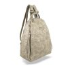  Zellia Zvn24003 béžová - Ocelot - dámsky batoh 34 x 27 x 13 cm