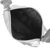  Dámska crossbody kabelka Zellia Zlb210 striebornej farby 25 x 17 x 9 cm
