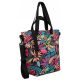 Rovicky r-tz15605-6916 10  shopper mályva virág mintás shopper 47 x 40 x 18 cm  