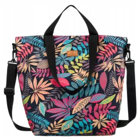   Rovicky r-tz15605-6916 10  shopper mályva virág mintás shopper 47 x 40 x 18 cm