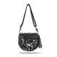  Dámska bočná kabelka Zellia 21028 čierna - list -