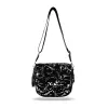  Dámska bočná kabelka Zellia 21028 čierna - list -