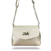  Dámska crossbody kabelka Zellia 25101 zlatá - hnedá-Rimini -