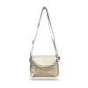  Dámska crossbody kabelka Zellia 25101 zlatá - hnedá-Rimini -