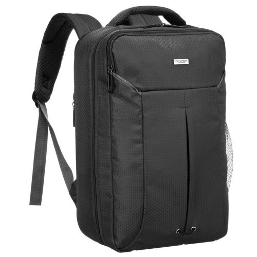  Peterson Ptn Bocian-6415 tmavosivý batoh - WizzAir, príručná batožina Rianair 40 x 25 x 20 cm