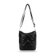  Dámska bočná kabelka Zellia Zvn23015 čierna prešívaná - vodoodpudivá -