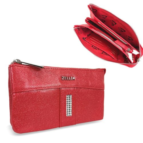 Dámska peňaženka Zellia Hz-127 Y572 - 2180Df - červená