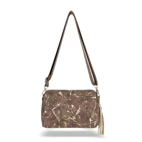  Dámska crossbody kabelka Zellia Zlb210 Taupe - Leaf -