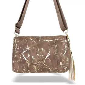  Dámska crossbody kabelka Zellia Zlb210 Taupe - Leaf -