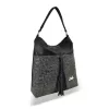  Dámska kabelka cez rameno Zellia 21031 čierno-sivá 41 x 38 x 10,5 cm