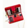 Peterson Női Pénztárca - Echo És Természetes Bőr Ptn Ps116-Hnl-2784 Red