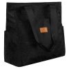 Rovicky R-Tz-01-2370 Black W03 csipke mintás shopper táska 30 x 28 x 15 cm