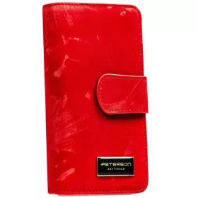    Peterson béžová dámska kožená peňaženka s RFID ochranou 19,5 x 10 cm