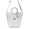  Zellia Zvn22030 strieborná dámska kabelka, bočná taška 29 x 24,5 x 13 cm