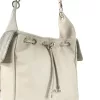  Dámska kabelka cez rameno Zellia Zlb460 béžovo-zlatá 27 x 26 x 13,5 cm