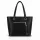 Zellia TD57 Ryz fekete merev női válltáska 35 x 30 x 12 cm