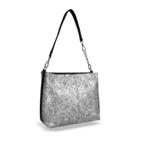   Zellia Zvn25002 grafit női válltáska oldalpántal 31 x 26 x 14 cm