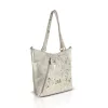 Zellia 24167 bézs-arany márvány mintás női válltáska 32 x 30 x 12 cm