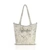 Zellia 24167 bézs-arany márvány mintás női válltáska 32 x 30 x 12 cm