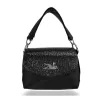 Dámska crossbody kabelka Zellia 25101 Crystal 2 čierna 23 x 16 x 10 cm