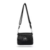  Dámska crossbody kabelka Zellia 25101 Crystal 2 čierna 23 x 16 x 10 cm