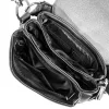  Dámska crossbody kabelka Zellia 25101 Crystal 2 čierna 23 x 16 x 10 cm