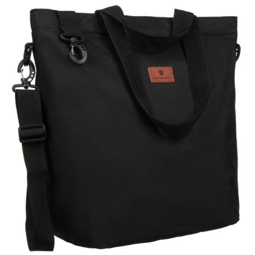  Peterson black shopper, taška cez rameno 50×40 cm
