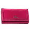  Peterson veľká, purpurová dámska kožená peňaženka s RFID ochranou 19×10 cm