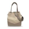  Dámska kabelka cez rameno Zellia taupe 29 × 27 cm