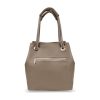  Dámska kabelka cez rameno Zellia taupe 29 × 27 cm