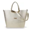 Zellia Zvn21045 arany női kézitáska, shopper 34 x 25 x 13 cm