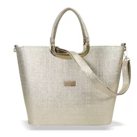   Zellia Zvn21045 arany női kézitáska, shopper 34 x 25 x 13 cm